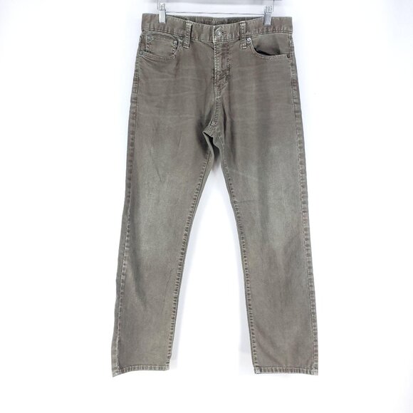 American Eagle Slim Straight Jeans Mens Size 30x32 Green - Picture 1 of 7